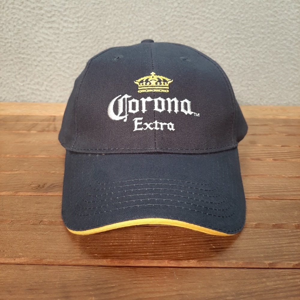 Corona Beer Hat Adult Blue Strap Back Dad Cap Embroidered Outdoors Beach‎ Party